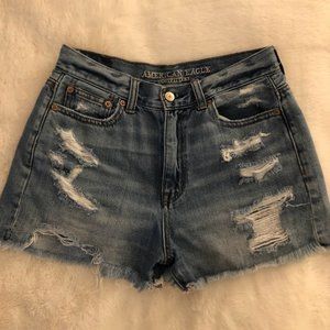 AE High Rise Mom Shorts